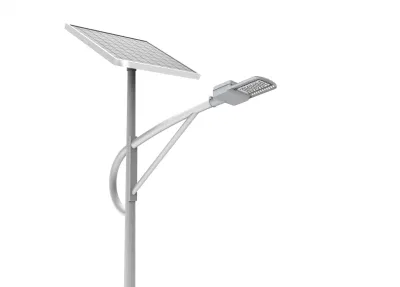 Aluminio integrado IP65 IP66 IP67 Farola solar LED para exteriores impermeable con sensor de movimiento Batería de litio y panel solar