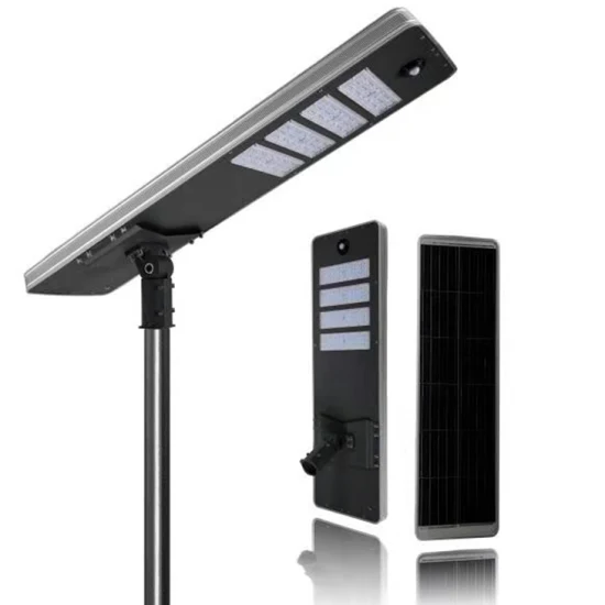 5 años de garantía LED IP67 resistente al agua para exteriores de aluminio 30W 40W 50W 60W 70W 80W 90W 100W 120W farola solar integrada todo en uno